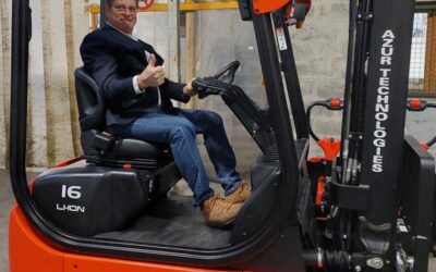 Chariot élévateur 1600 kg lithium